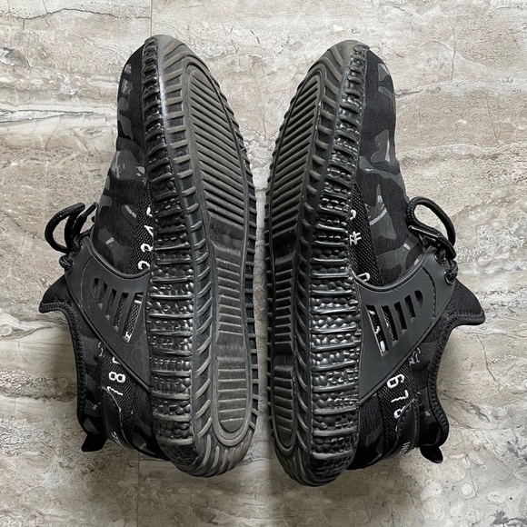 Hard Toe Dark Camo Shoes - Picture 3 of 5